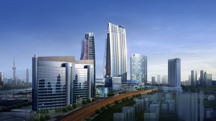 Modern Buildings and Cityscape