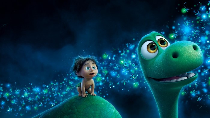 Spot and Arlo from The Good Dinosaur