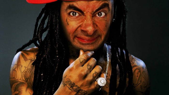 Mr. Bean as Lil Wayne