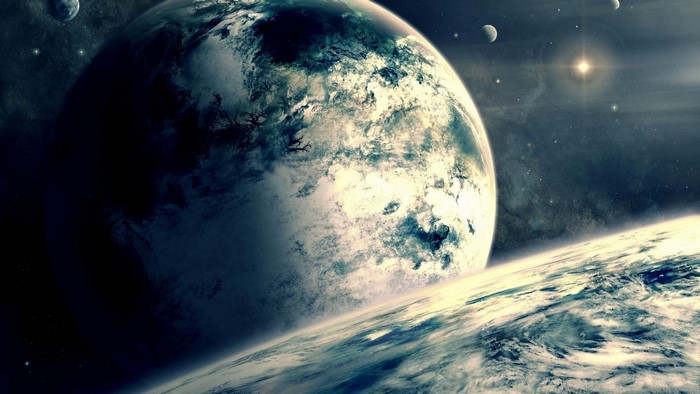 Planets and stars in deep space