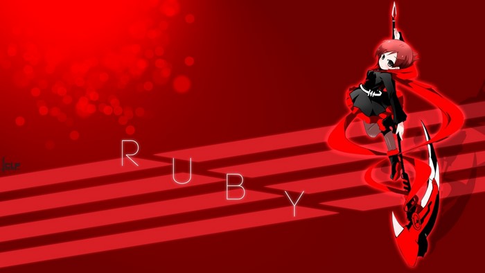 Ruby Rose from RWBY Chibi