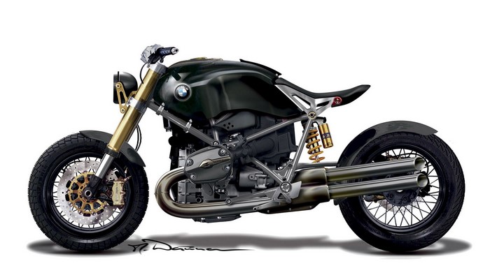 Custom BMW Motorcycle