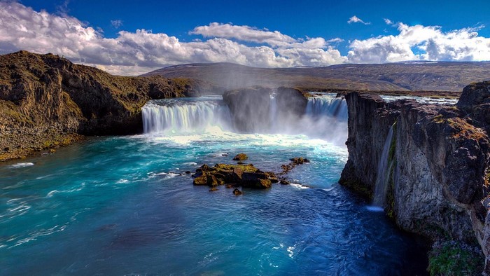 Goðafoss Waterfall in Iceland