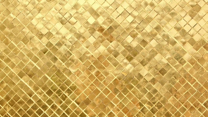 Gold Mosaic Tiles