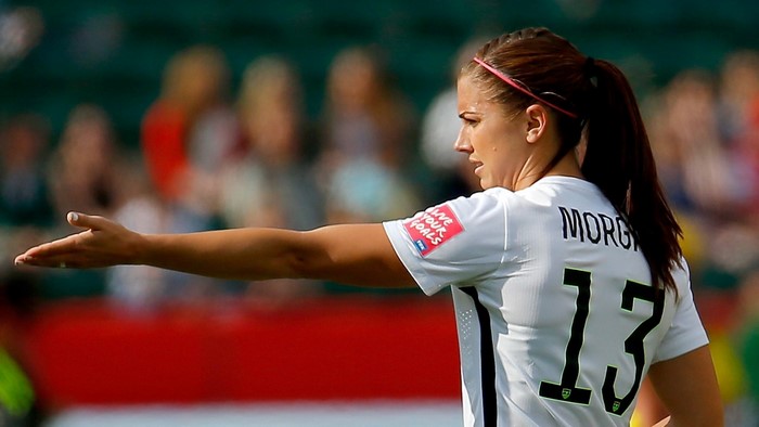 Alex Morgan from USWNT