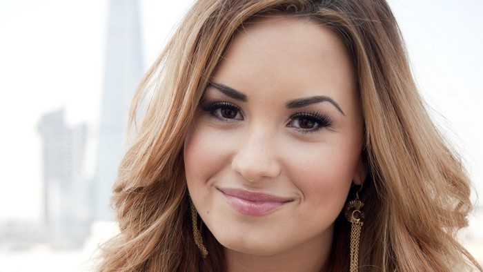 Demi Lovato smiling
