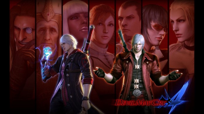 Devil May Cry 4 characters montage