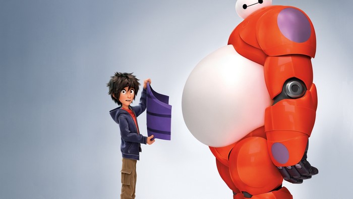 Hiro and Baymax from Big Hero 6