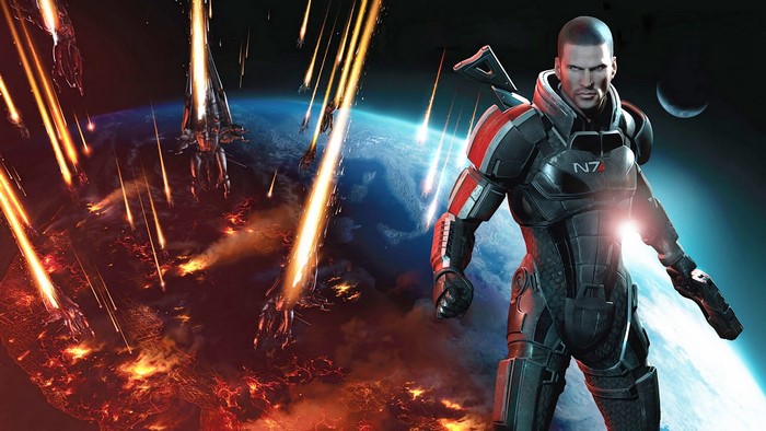 Commander Shepard from Mass Effect 3