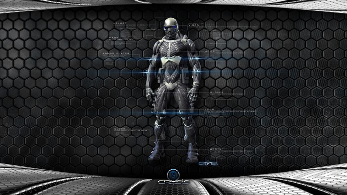 Crysis Nanosuit schematic