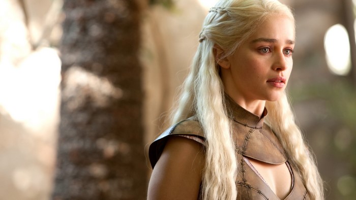 Emilia Clarke as Daenerys Targaryen