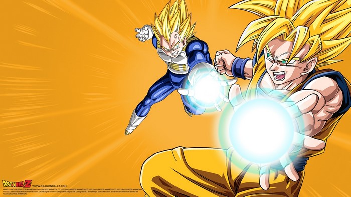 Goku and Vegeta from Dragon Ball Z