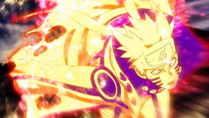 Naruto Uzumaki in Kurama Chakra Mode