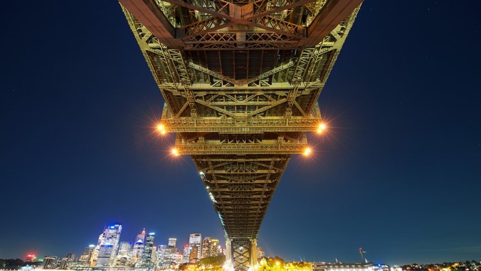 Sydney Harbour Bridge at Night
