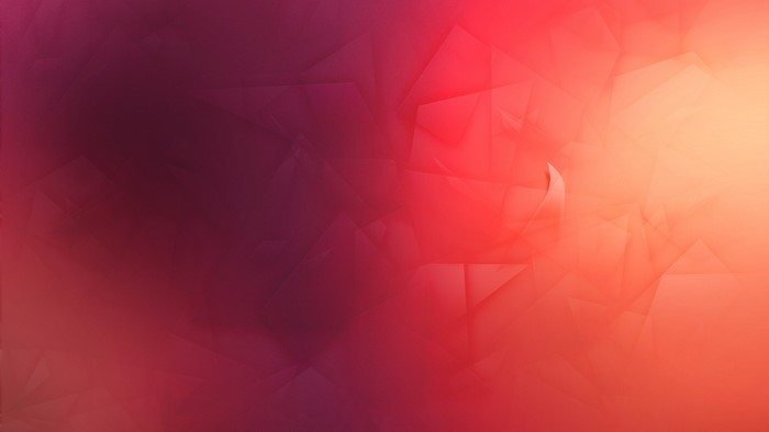 Orange and Red Abstract Geometric Background