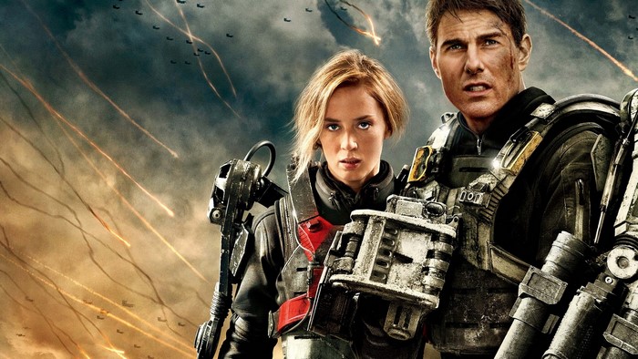 Major William Cage and Sergeant Rita Vrataski from Edge of Tomorrow
