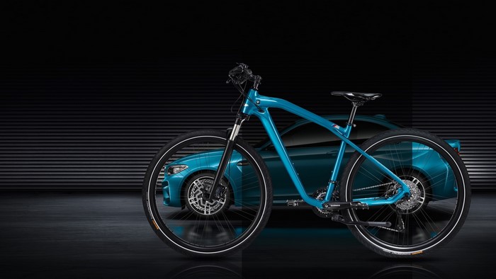 BMW M Cruise Bike and Car