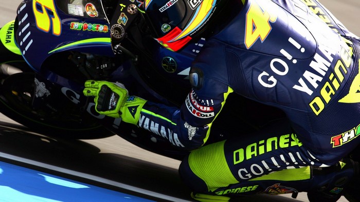 Valentino Rossi Yamaha Motorcycle Racing