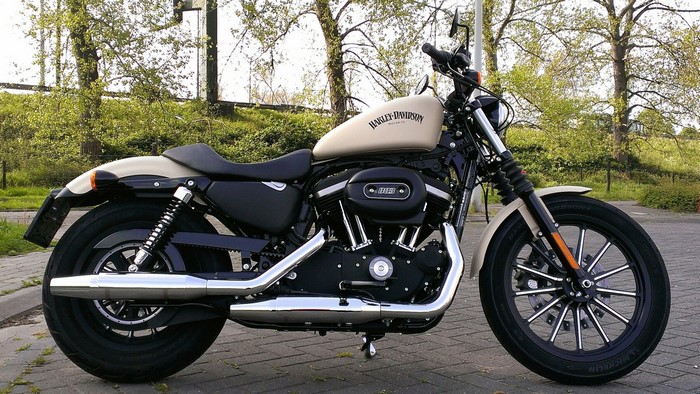 Harley-Davidson motorcycle parked outdoors