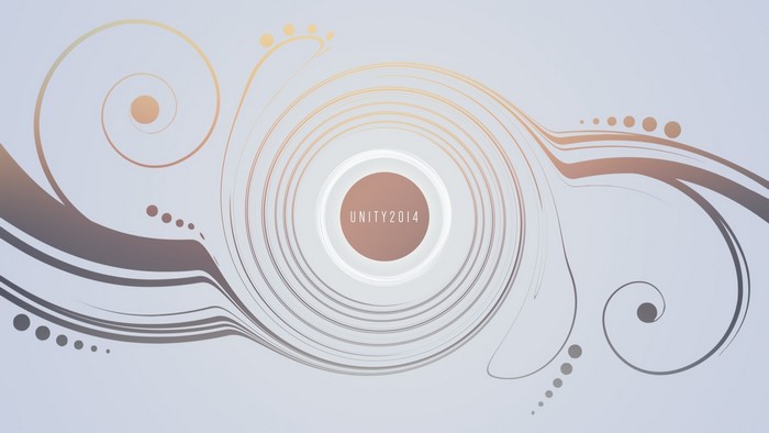 Unity 2014 abstract design
