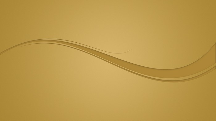 Golden abstract wave design