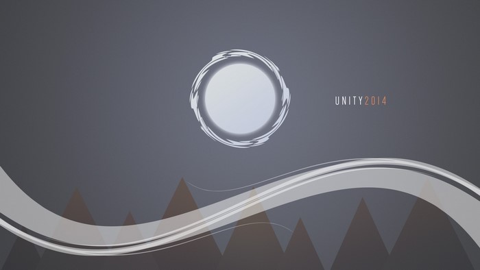 Unity 2014 abstract wallpaper