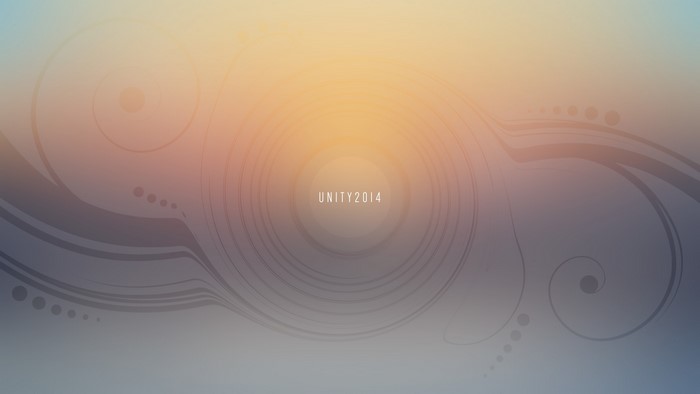 Unity 2014 abstract background