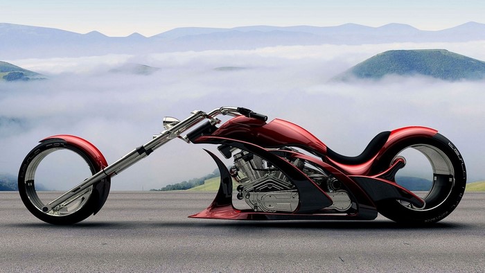 Custom American Chopper Motorcycle