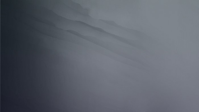 Abstract gradient of dark to light gray