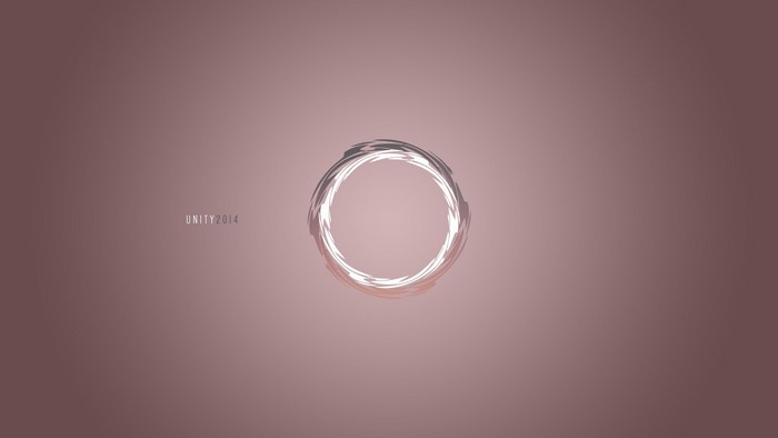 UNITY 2014 abstract circle logo