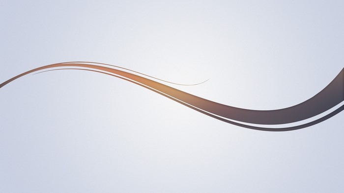 Abstract wave design with gradient colors