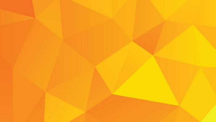 Yellow and Orange Geometric Polygon Background
