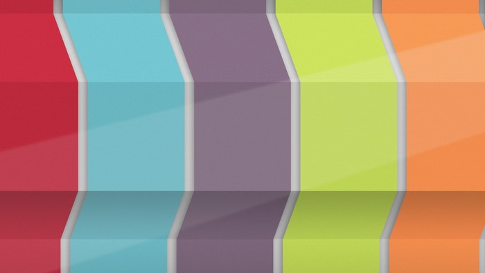 Colorful abstract background with reflections