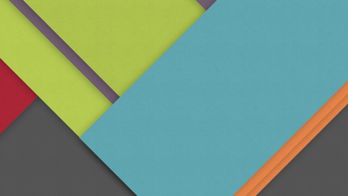 Abstract geometric shapes with overlapping planes