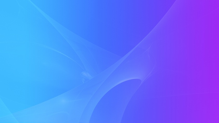 Blue and purple gradient with abstract waves