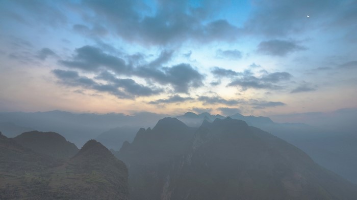 Misty Mountains at Dawn