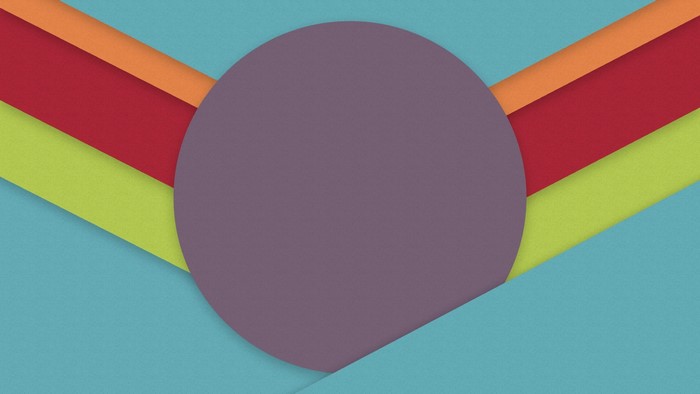 Abstract geometric shapes with layered colors