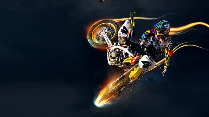 Motocross Rider 4 Suzuki