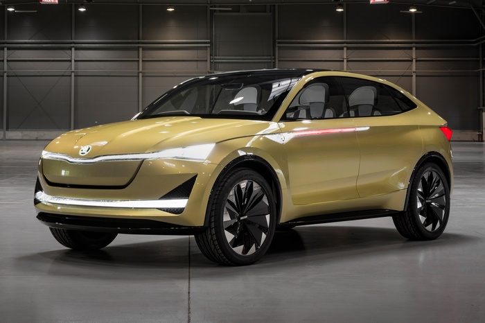 Skoda VisionE Concept car