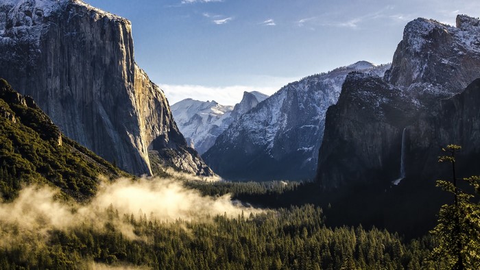 Yosemite National Park Mountains