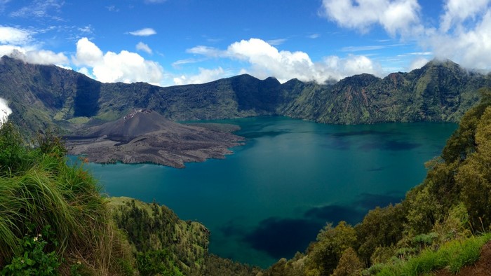 Volcano Rinjani Lombok Indonesia
