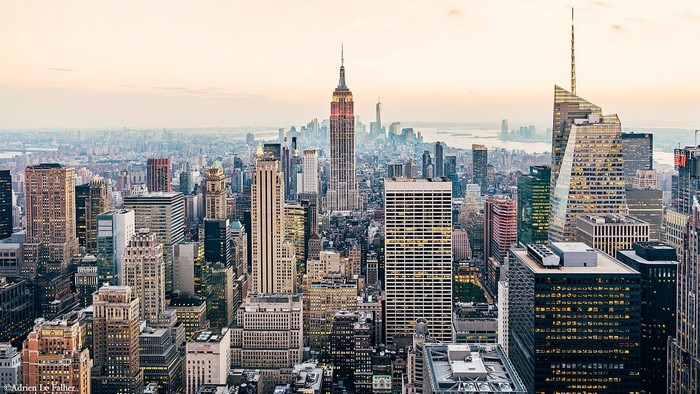 New York City Skyline with Empire State Building