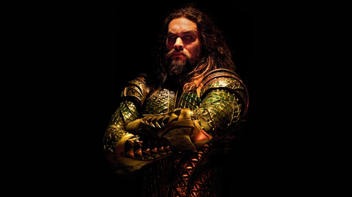 Aquaman from Justice League starring Jason Momoa