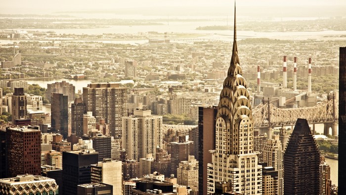 Chrysler Building and New York City Skyline