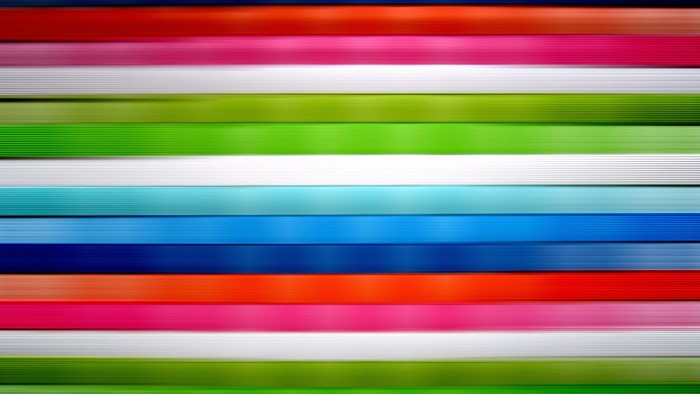 Abstract colorful horizontal stripes