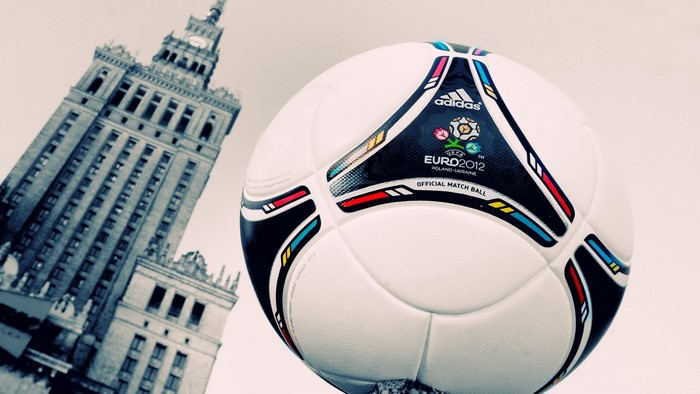 Adidas Euro 2012 Official Match Ball and Palace of Culture