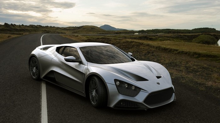 Zenvo ST1 on a Winding Road