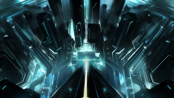 Tron City Digital Landscape