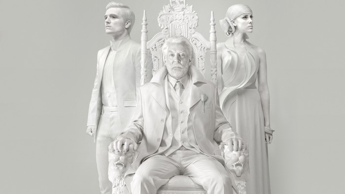 President Snow and others from The Hunger Games: Mockingjay Part 1