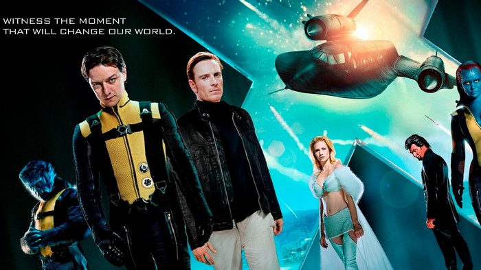 X-Men: First Class Cast with Jet